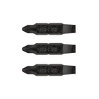 Набор бит для мультитула Leatherman 3шт крестовая PHILLIPS 1-2 и плоская 3/16" (931024)[48702]