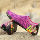Обувь для пляжа и кораллов аквашузы Diving shoes фиолетовые полосы 39 ( 24,5 см ) 109