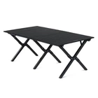 Стіл розкладний Naturehike CNK2300JU010 aluminum 118х60х44 см Чорний (6976023929007)