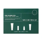 Набір мініверсій засобів ROUND LAB Pine Calming Cica Skin Care Trial Kit з екстрактом голок сосни, 30мл+20мл+10мл+20мл