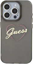 Панель Guess Hardcase IML Heart для Apple iPhone 16 Pro Black (GUHCP16LHCHGSPK)