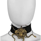 Чокер-колье Медуза Gorgona Seta Decor 22-355BLK-GL