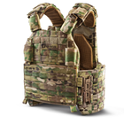 Плитоноска Plate Carrier Multicam U-WIN AGILE 250х300 с камербандами PRO со сбросами SPIDER Size 3: 101-118 см Multicam