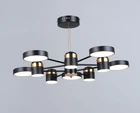 Люстра светодиодная акриловая Sirius B YH1102/5+5 BK+FGD