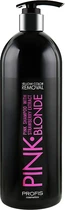 Шампунь розовый с экстрактом клубники Pink Blond Profis, 1000 мл