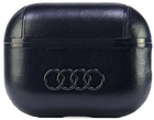 Etui Audi Leather Big Logo do AirPods Pro 2 Black (6955250228275)