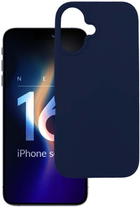 Etui 3mk Silicone Case do Apple iPhone 16 Dark Navy (5903108603935)