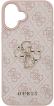 Панель Guess Hardcase 4G Big Logo для Apple iPhone 16 Pink (GUHCP16S4GMGPI)