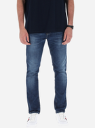 Jeansy slim fit męskie Tommy Hilfiger DM0DM19307-1BK 32/34 Granatowe (8720636566740)