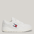 Sneakersy damskie skórzane do kostki Tommy Jeans EN0EN02524-YBL 37 Ecru (8720646923380)