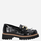 Loafersy damskie lakierowane VENEZIA E006PABLOBM041 38 24.5 cm Czarne (5906140521601)