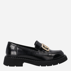 Loafersy damskie lakierowane VENEZIA R014PABLOBM047 39 25 cm Czarne (5906140530641)