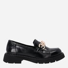 Loafersy damskie lakierowane VENEZIA R012PABLOBM047 39 25 cm Czarne (5906140530740)