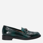 Loafersy damskie lakierowane VENEZIA E011PAGROBM061 40 26 cm Zielone (5906140555965)