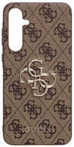 Панель Guess Hardcase 4G Big Metal Logo для Samsung Galaxy A55 A556 Brown (GUHCSA554GMGBR)