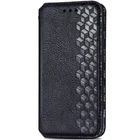 Шкіряний чохол книжка GETMAN Cubic (PU) для Samsung Galaxy S24+ (Чорний)