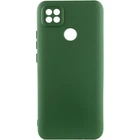Чехол на Xiaomi Redmi 9C / для Ксяоми, сяоми, ксиоми редми 9С силикон Зеленый / Dark green
