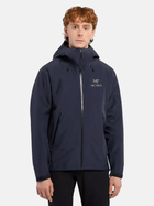 Kurtka wiatrówka męska z kapturem Arc'teryx X000007301-BLACK-SAP L Granatowa (623555270874)