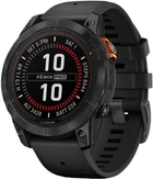 Смарт-годинник Garmin Fenix 7 Pro Solar Edition Slate Grey with Black Band (010-02777-01)