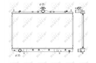 Радиатор охлаждения двигателя NRF 53431 Mitsubishi Grandis MN171216, MR993566