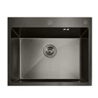 Мийка Mixxus MH5843 Nano-Black з нержавіючої сталі (колір графіт) (MX1931)