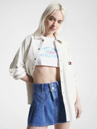 Koszula damska sztruksowa Tommy Jeans DW0DW15916-YBH M Biała (8720644424971)