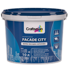 Фарба CRAFTSMAN фасадна акрилова FACADE CITY відро 10 л біла