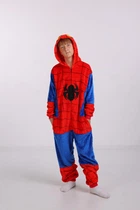 Мужские кигуруми взрослая и подростковая Kigurumi Spider Man Человек паук Красно-синий XL 175-185 см (1026/1)