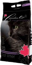 Бентонітовий наповнювач для котячих туалетів Canadian Cat Lavender 10 л (5905397018018)