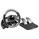 Игровой руль Defender Forsage GTR USB Черный/Серебристый (64367)
