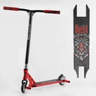 Трюковый самокат Best Scooter Spider HIC-система, пеги, анод, колёса 110 мм красный 28536