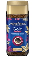 Кава розчинна Mövenpick Gold Intense 100% арабіка 200г насичений глибокий смак