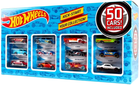 Zestaw metalowych modeli samochodów Hot Wheels 50 szt (887961069280)