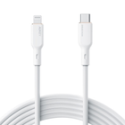 Kabel Aukey QC PD USB Type-C – Apple Lightning 1.8 m 27 W CB-SCL2 White (689323785247)