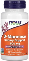 Натуральная добавка NOW D-Mannose 500 мг веганские Капсулы