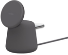 Бездротовий зарядний пристрій Belkin BoostCharge Pro 2-in-1 MagSafe 15W Black (745883864089)