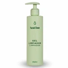 Очищающий гель для лица Deliplus с дозатором для всех типов кожи 250 мл Facial Clean GEL