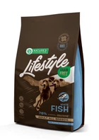Сухой беззерновой корм для собак Nature's Protection Lifestyle Grain Free White Fish Adult All Breeds с белой рыбой