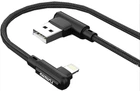 Кабель Foneng X70 90-degree Angle Gaming Cable (3A) iPhone 1 м (X70-CA-DAG-IP)
