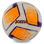 Мяч футбольный №5 TPU ламинированный сшит машинным способом Joma DALI II 400649-214-T5 (№5, белый-оранжевый)