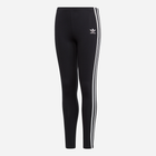 Legginsy młodzieżowe dziewczęce sportowe adidas DV2874 158 cm Czarne (4060515227398)