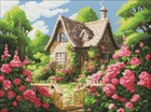 Алмазная мозаика в обложке Ideyka Уютный домик 30x40 см (AMO8141)