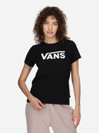 T-shirt damski bawełniany Vans WM Drop V SS Crew-B S Czarny (195438895431)