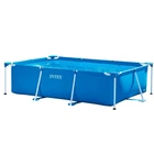 Прямоугольный каркасный бассейн Intex 28272 Интекс 58981 Rectangular Frame Pool (300x200x75 см)
