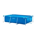 Прямоугольный каркасный бассейн Intex 28270 Интекс 58983 Rectangular Frame Pool (220x150x60 см)
