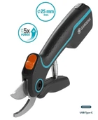 Аккумуляторный секатор Gardena AssistCut Bypass до 25 мм USB-C (12222-20)