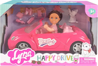 Игровой набор Qunxing Toys Кукла Лия в автомобиле Брюнетка (6902241800927-1)