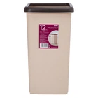 Відро для сміття MVM BIN-02 12 л Бежевий (BIN-02 12L BEIGE)