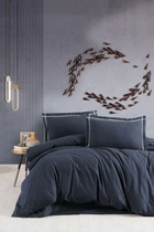Двоспальний Євро комплект First Choice Soprano denim Фланель