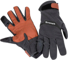 Перчатки Simms Lightweight Wool Tech Glove M Carbon